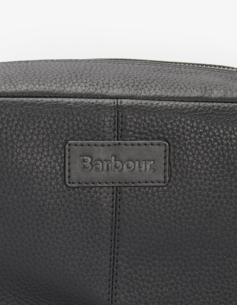 Highgate Leather Washbag BK11 Black