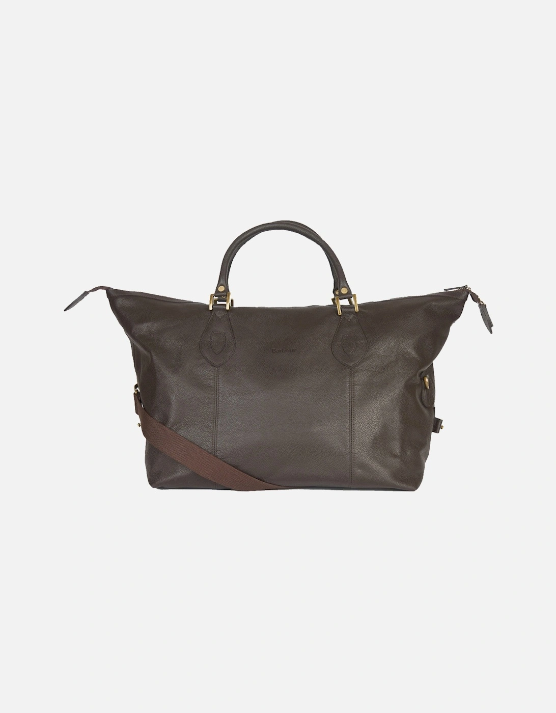 Leather Medium Travel Explorer Bag BR91  Brown, 4 of 3
