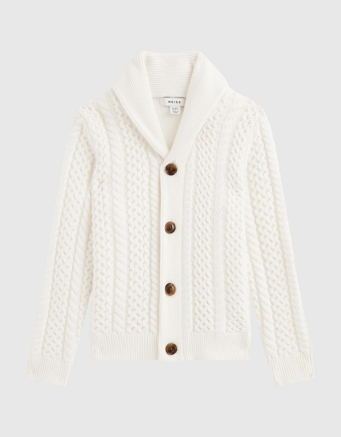 Cable Knitted Cardigan, 2 of 1