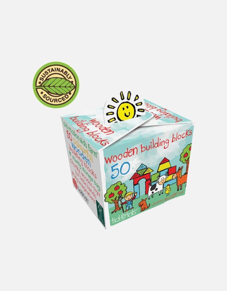 Wooden Farm Blocks (50pc)