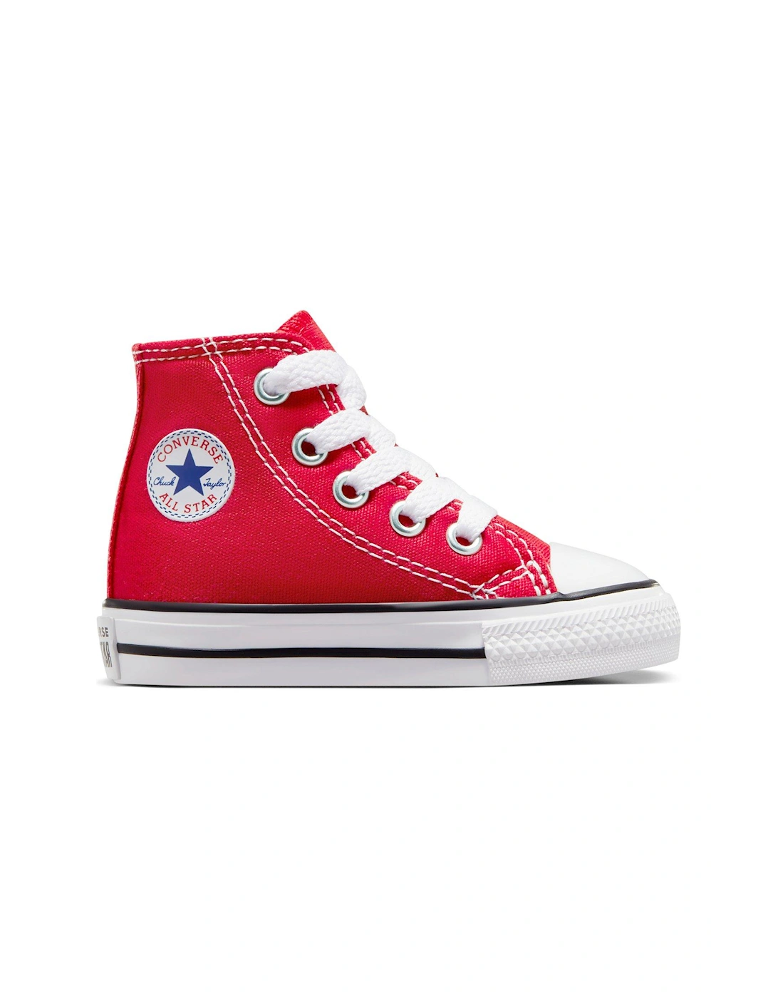 Chuck Taylor All Star HI Infant Trainers - RED, 7 of 6