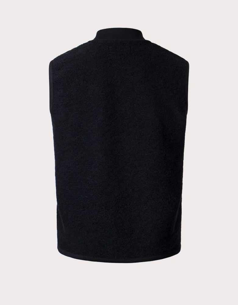 Wool Zip Gilet