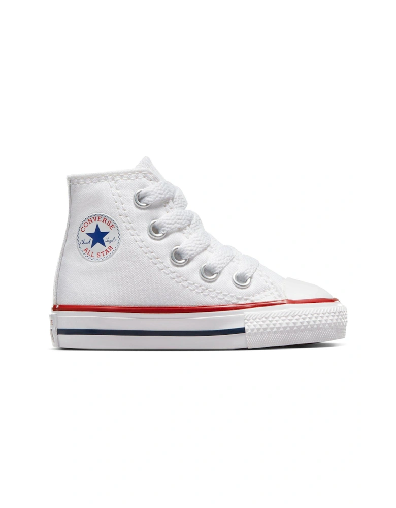 Chuck Taylor All Star Ox Infant Unisex Trainers -White