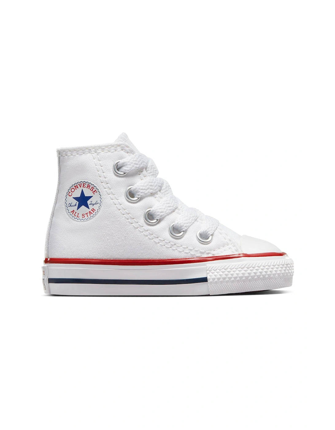 Chuck Taylor All Star Ox Infant Unisex Trainers -White, 2 of 1
