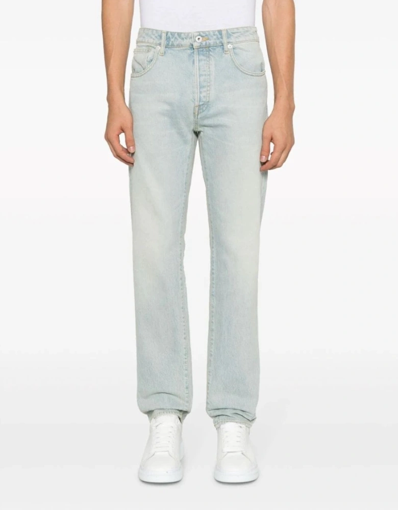 Medium Stone Bara Slim Jeans
