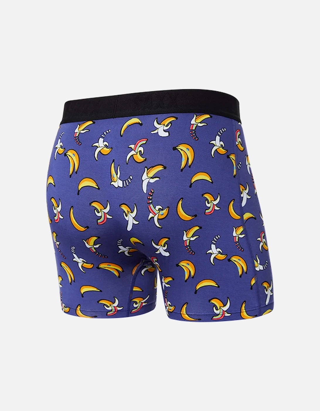 Vibe Super Soft Boxer Brief Rainbow Bananas Navy