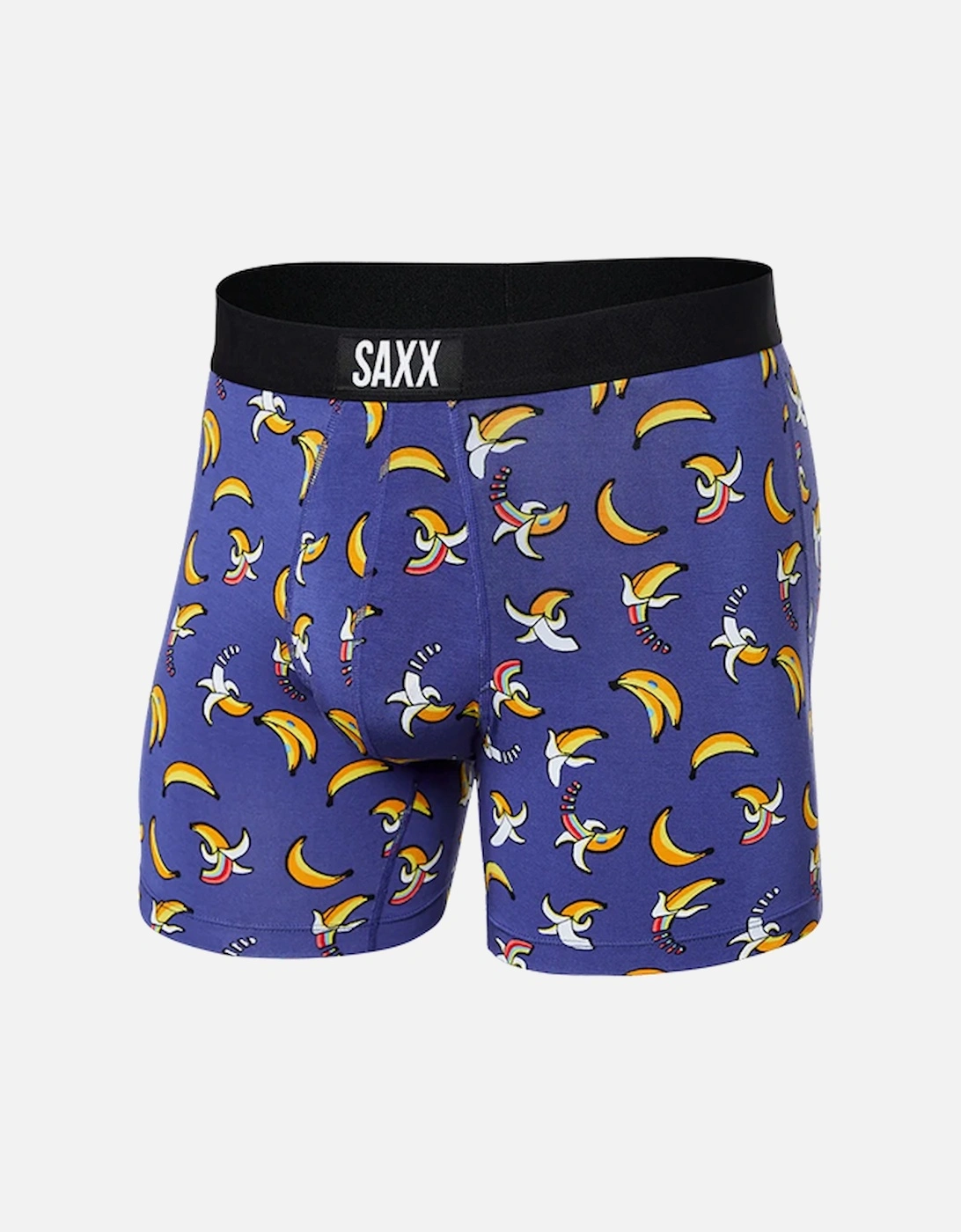 Vibe Super Soft Boxer Brief Rainbow Bananas Navy, 5 of 4