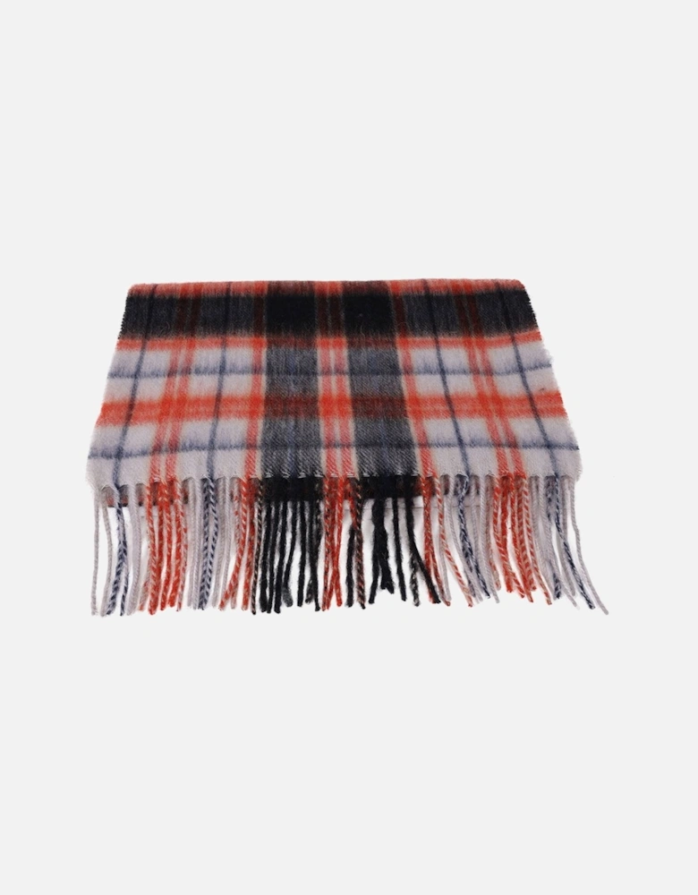 Pure Lambswool Checked Scarf