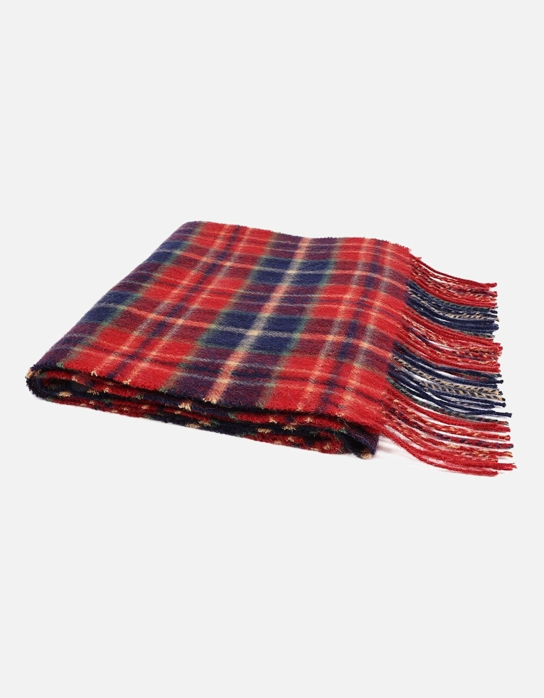 Pure Lambswool Checked Scarf, 4 of 3