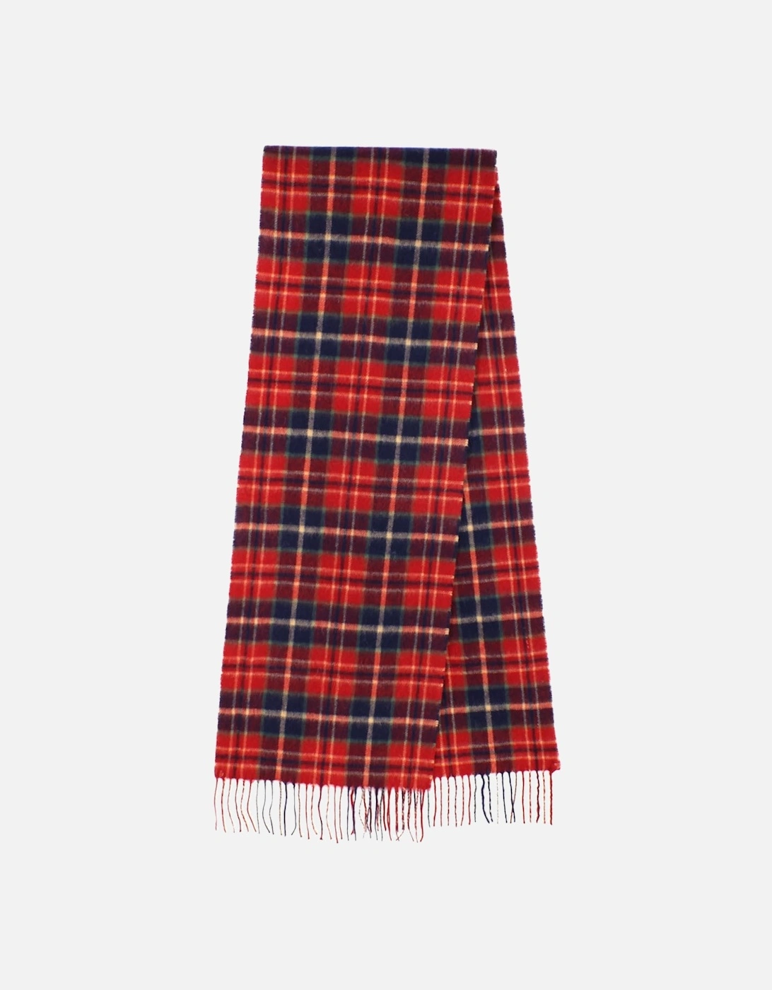 Pure Lambswool Checked Scarf