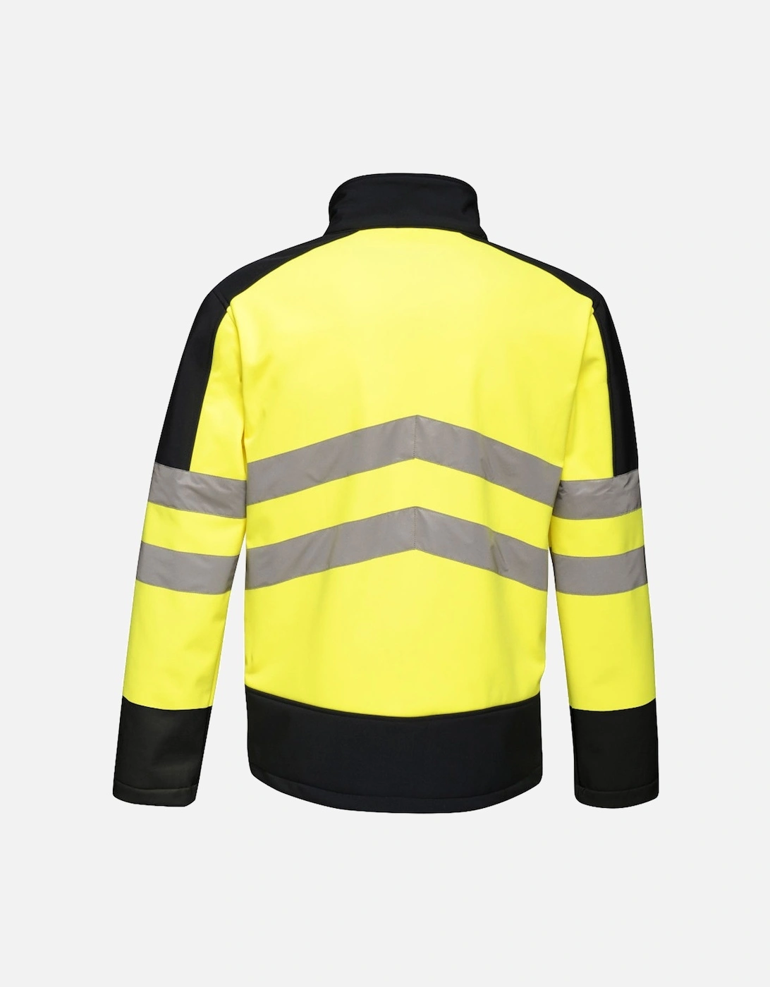 Mens Hi Vis Pro Softshell Workwear Jacket