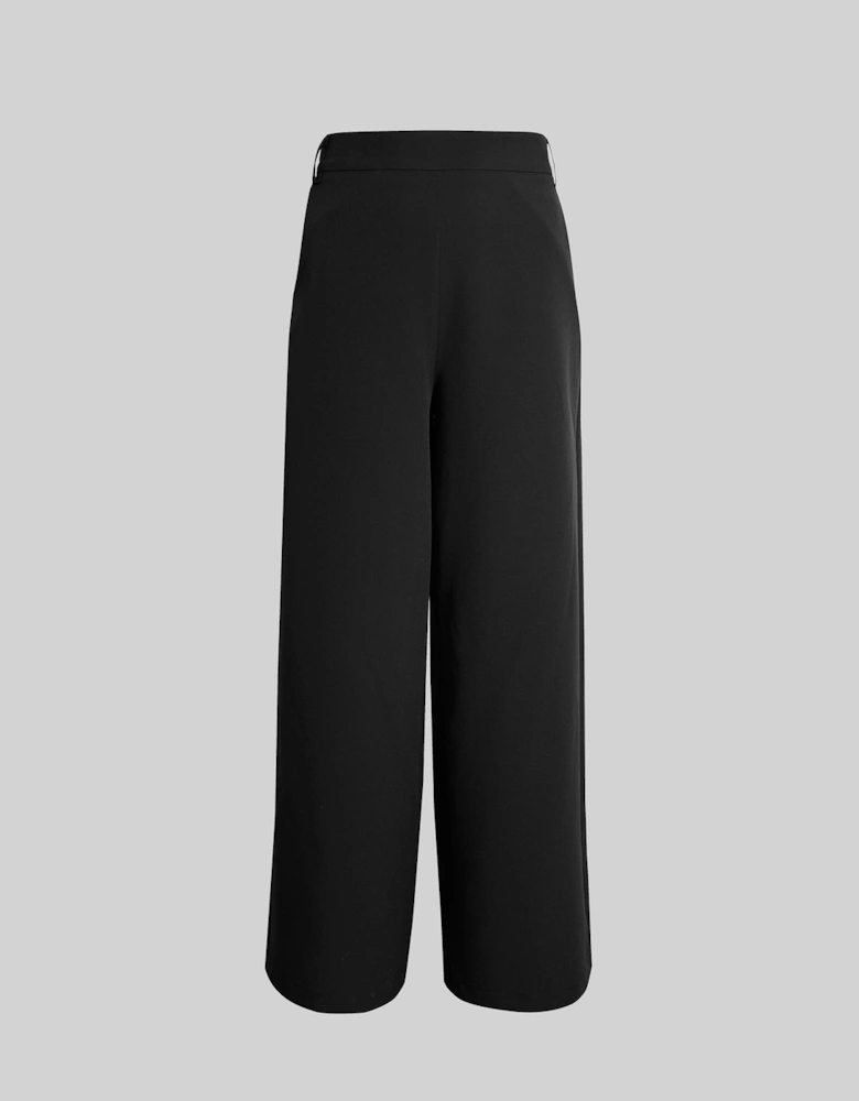 Wide Leg Tuxedo Trousers