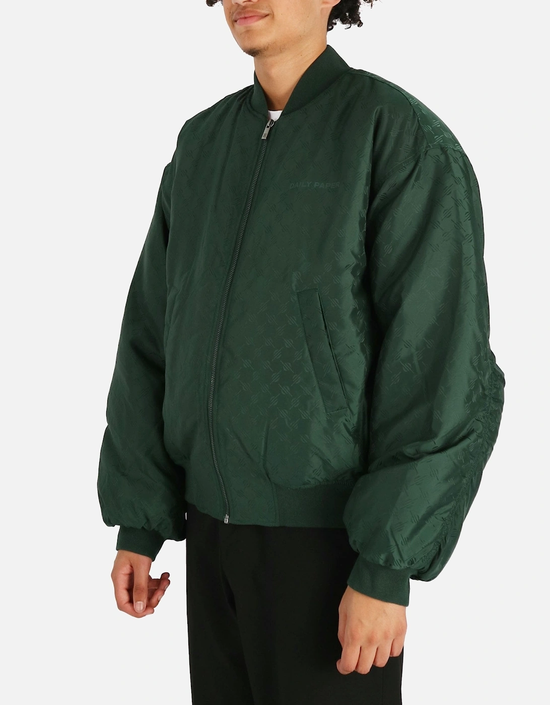 Ronack Allover Logo Green Jacket