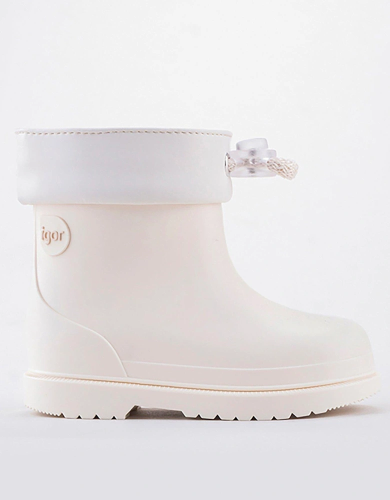 Bimbi Euri Wellington Boot - White