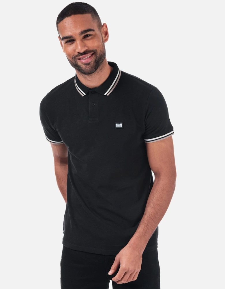 Mens Liberty Tipped Polo Shirt