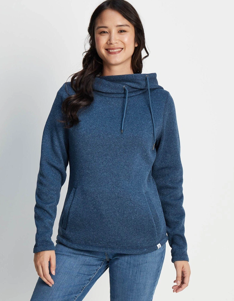 Women's Acer Knitlook Hoody - Blue