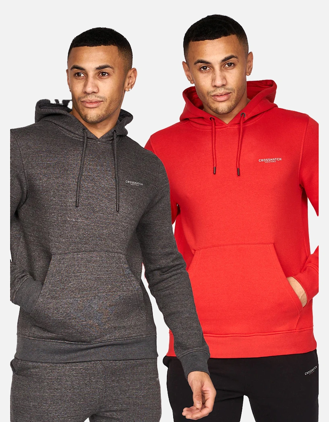 Mens Traymax Oversized Hoodie (Pack of 2), 5 of 4