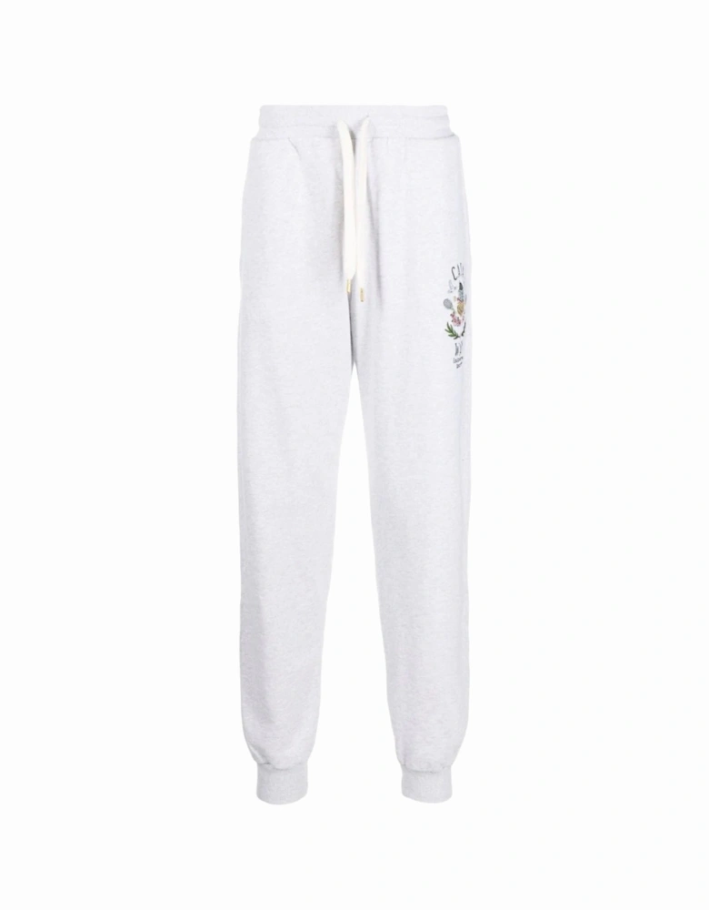 Embroidered Casa Way Sweatpant Joggers Grey