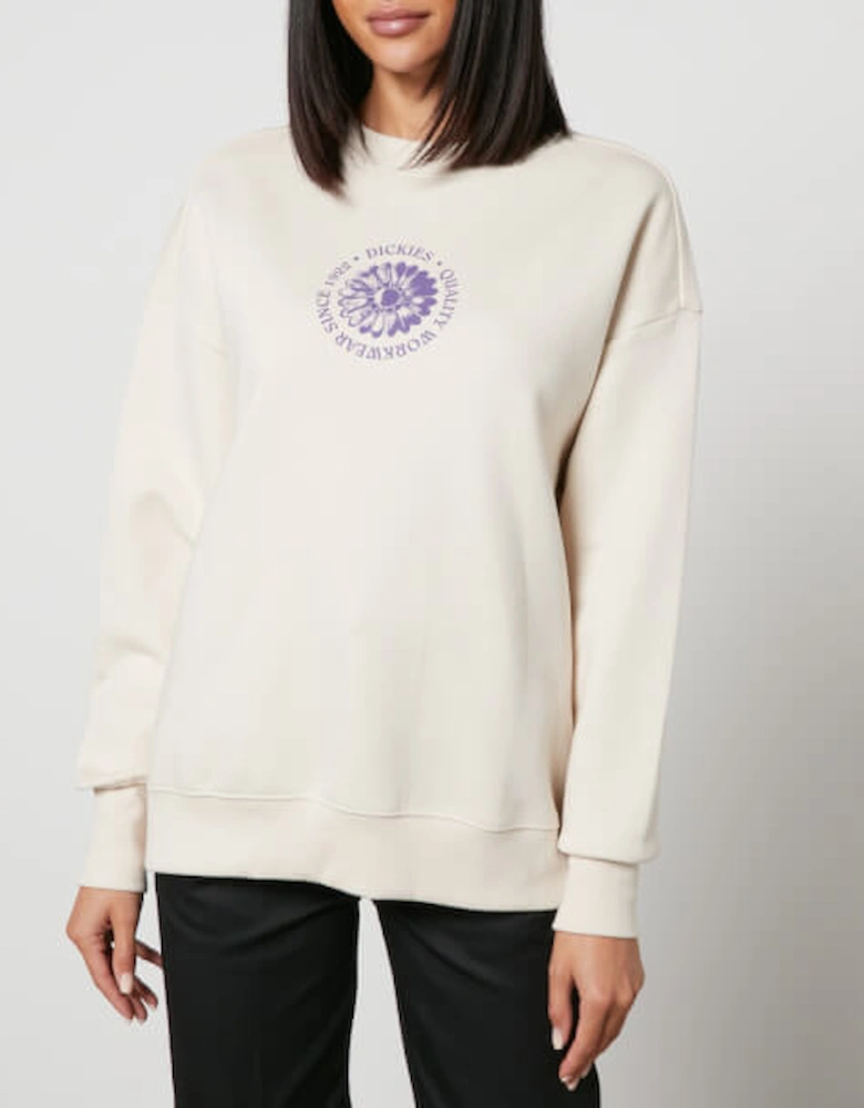 Garden Plains Cotton-Jersey Sweatshirt