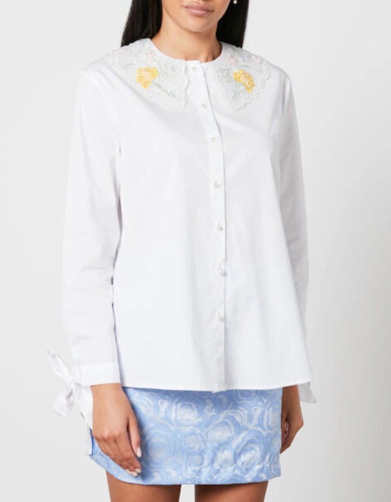 Sundar Embellished Cotton Shirt