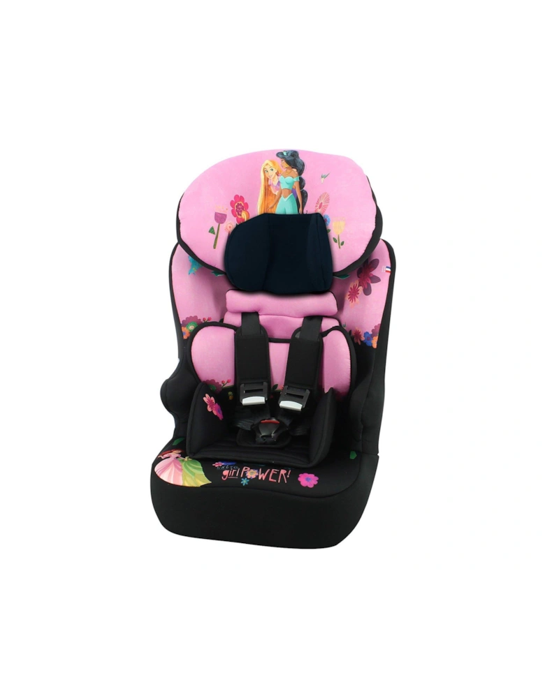 Princess Race I Belt fitted High Back Booster Car Seat - 76-140cm (9 months to 12 years)