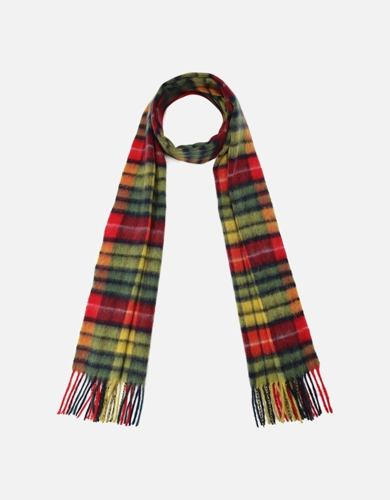 Pure Lambswool Checked Scarf