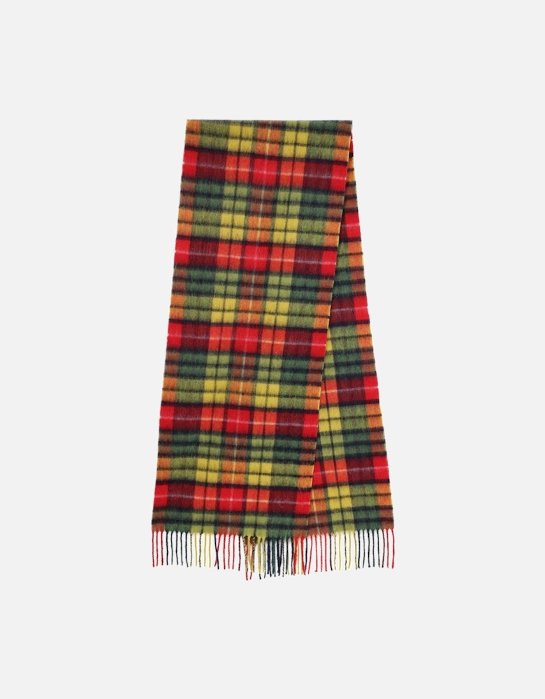 Pure Lambswool Checked Scarf