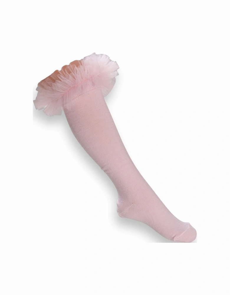 Pink Tutu Knee Socks
