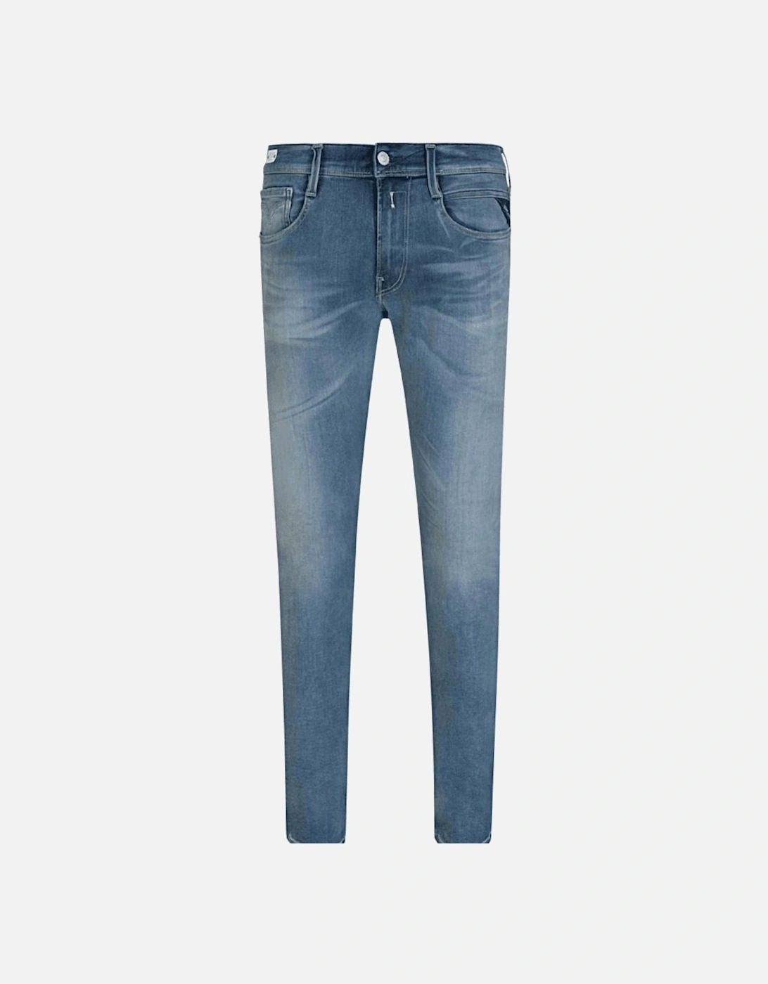 Anbass Hyperflex Stretch Light Wash Slim Fit Jeans, 3 of 2