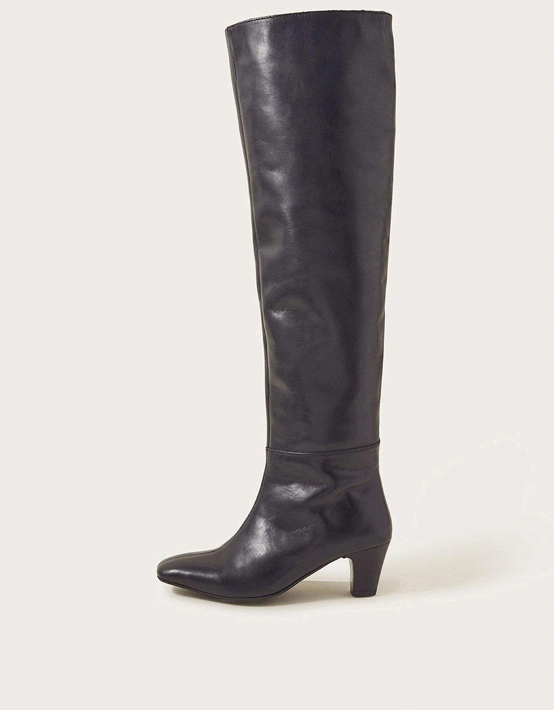 Over The Knee Boot - Black, 2 of 1