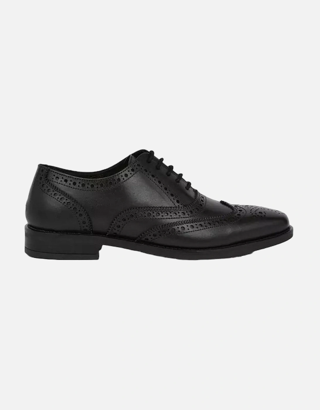 Mens Leather Airsoft Brogues