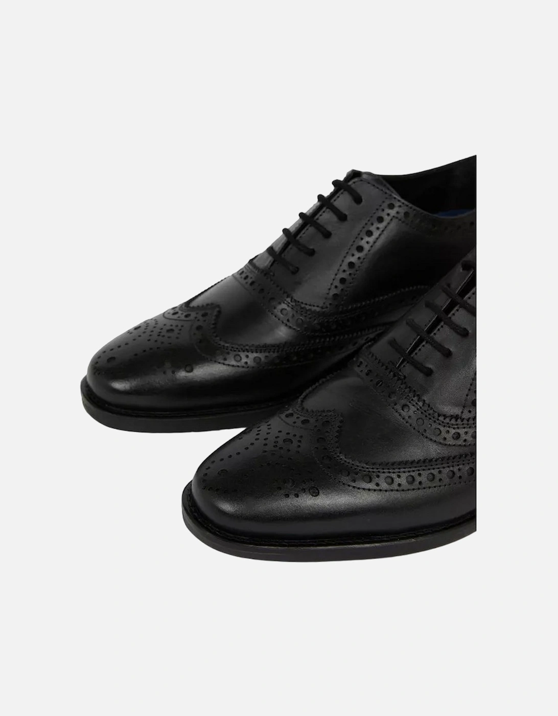 Mens Leather Airsoft Brogues