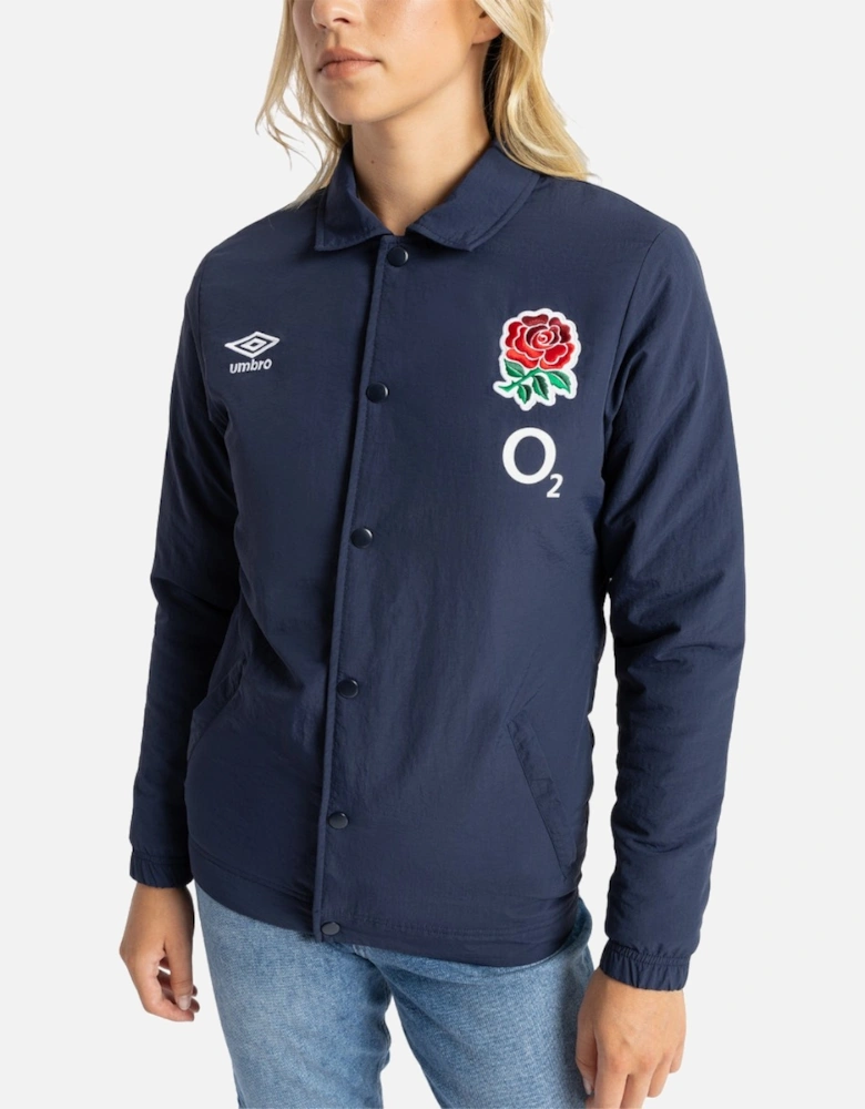 Womens/Ladies 23/24 England Rugby Coach Jacket