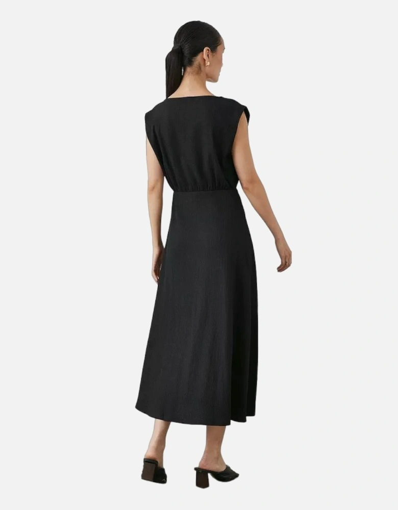 Womens/Ladies Jersey Belt Midi Dress