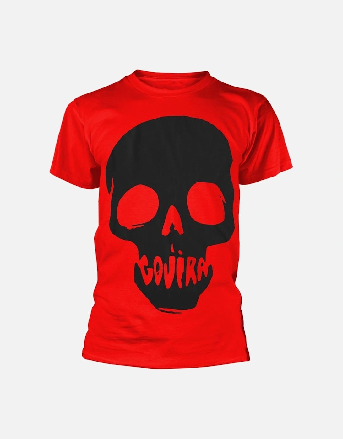 Unisex Adult Skull Organic T-Shirt, 2 of 1