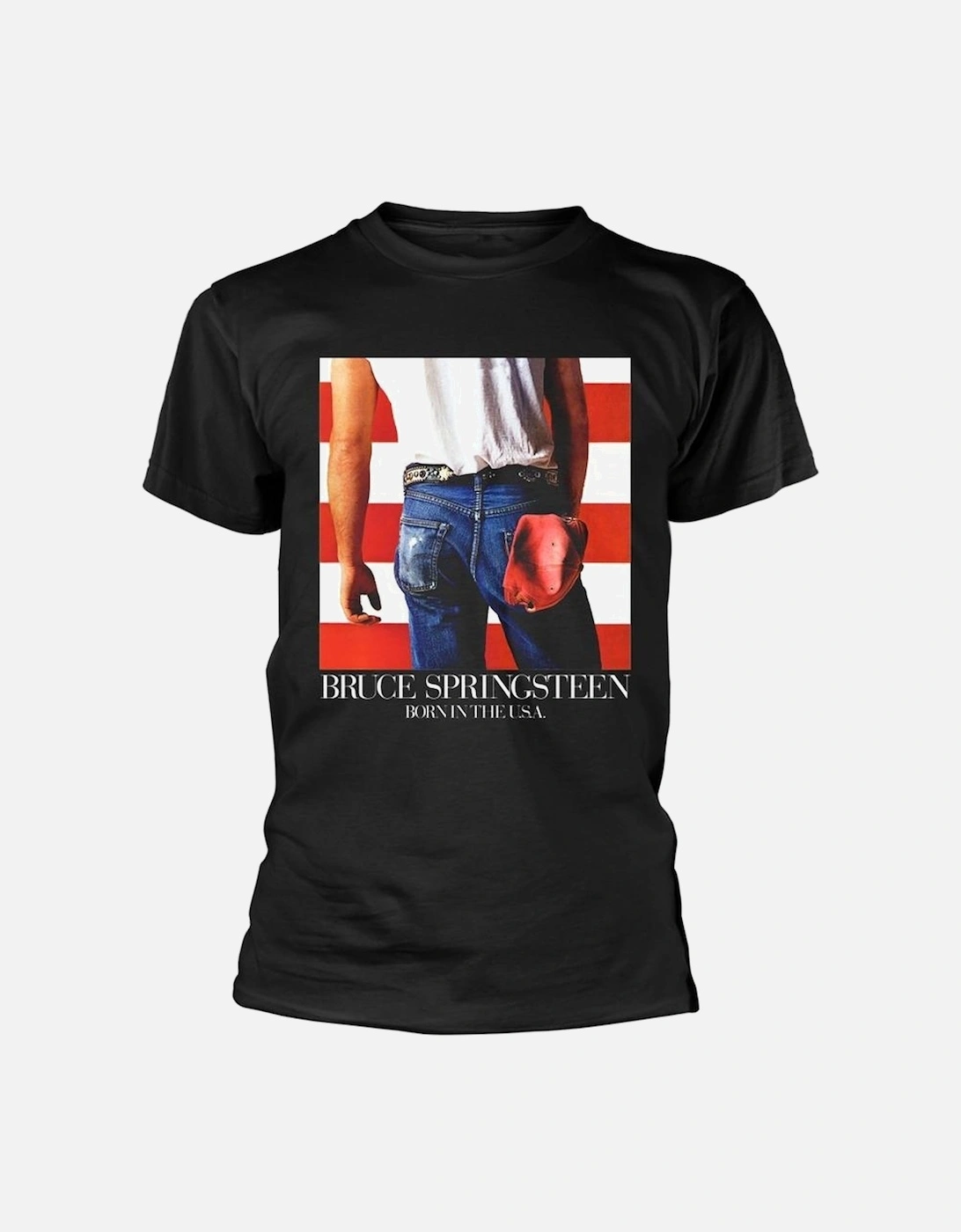 Unisex Adult Born in the USA T-Shirt, 3 of 2