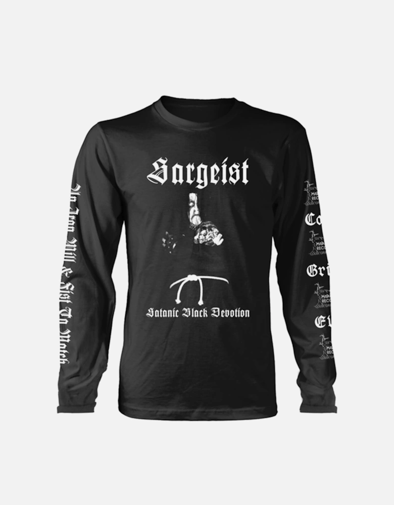 Unisex Adult Satanic Shatraug Long-Sleeved T-Shirt