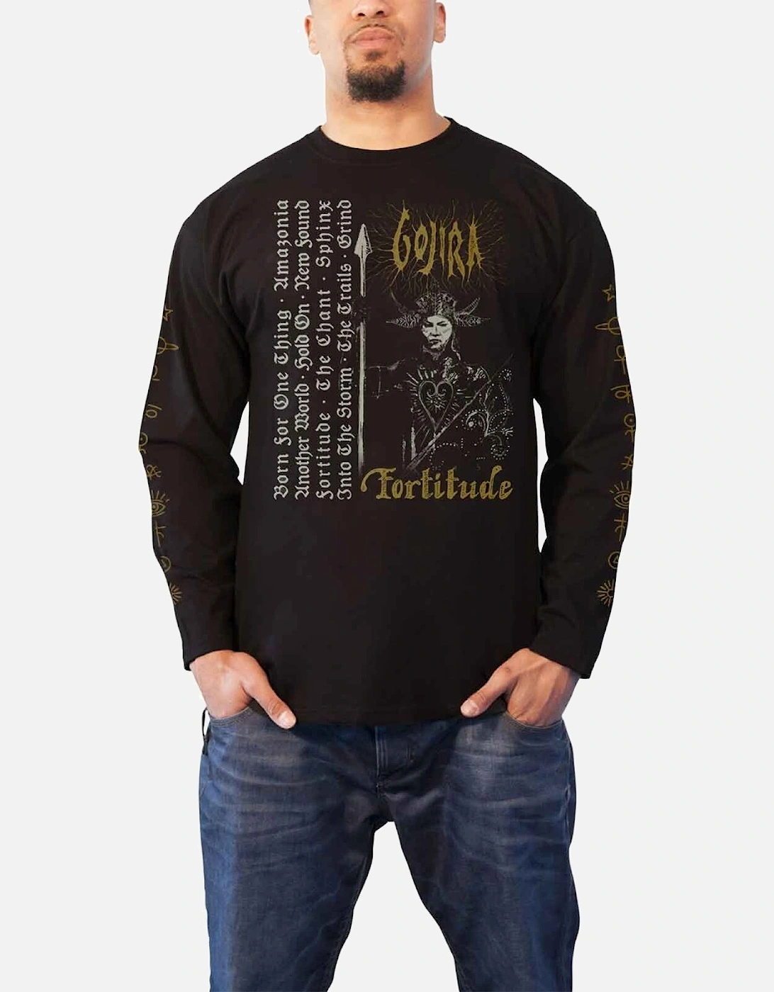 Unisex Adult Fortitude Track List Long-Sleeved T-Shirt