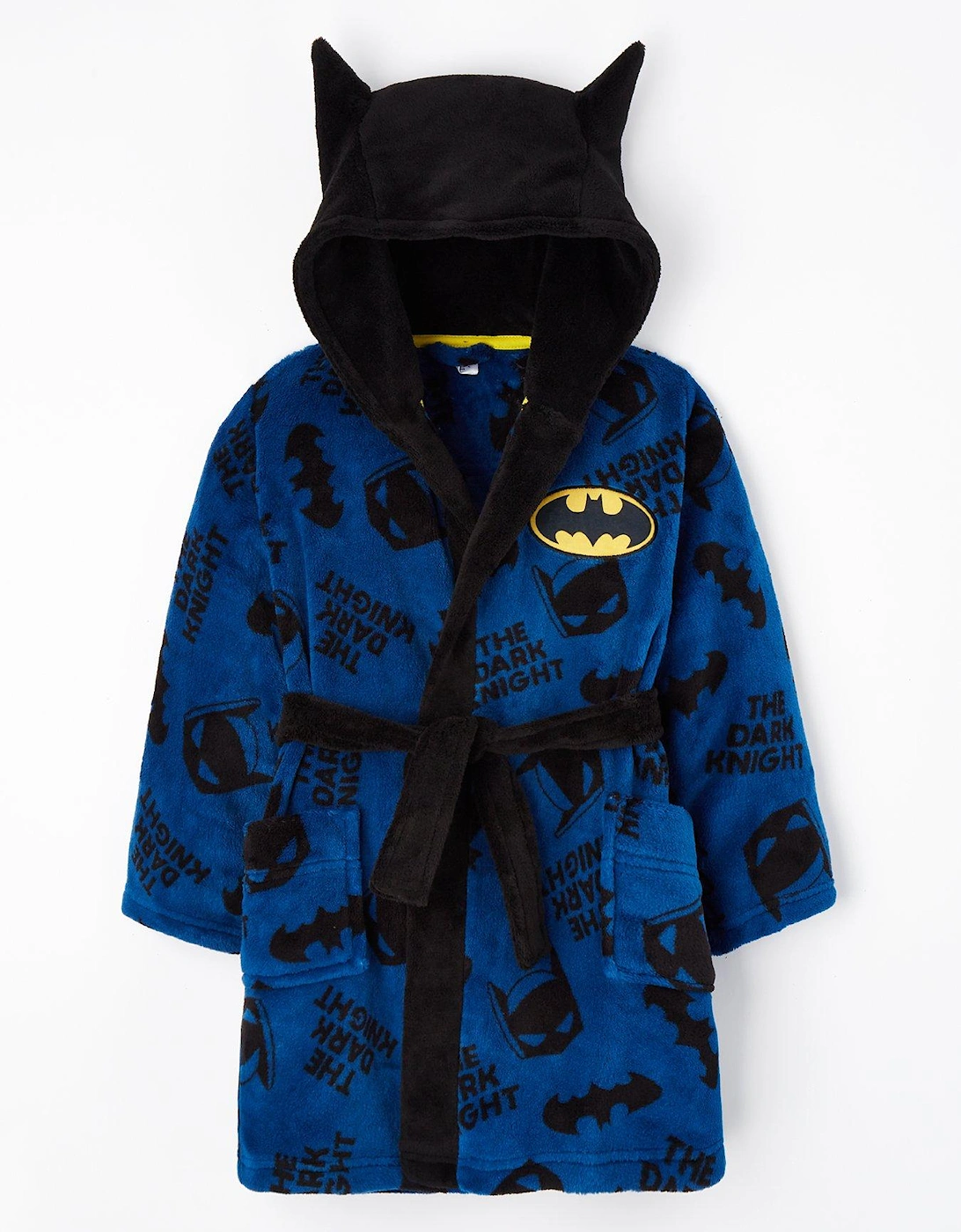Children's Character Hood Detail Dressing Gown - Blue, 5 of 4