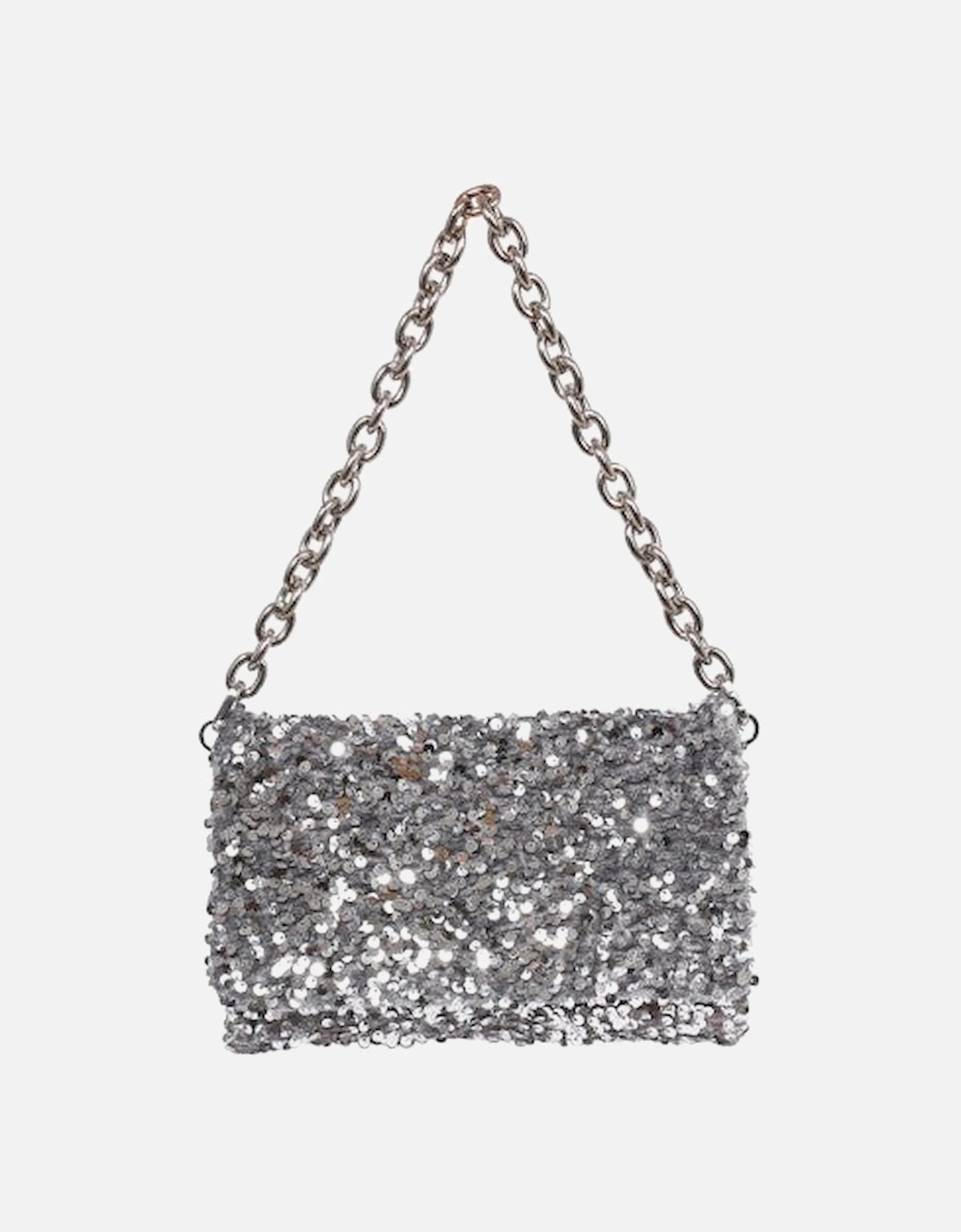 Silver sequin clutch, 4 of 3