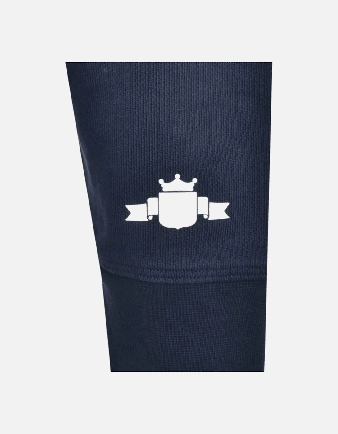 Cotton Graphic Logo Navy Sweatshirt
