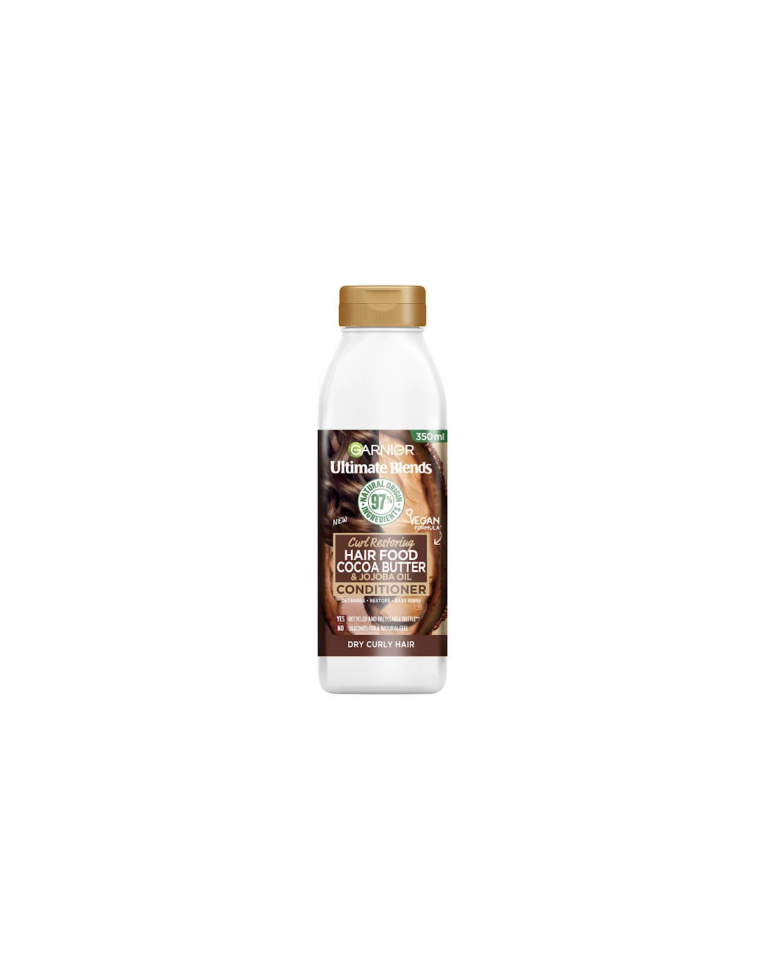 Ultimate Blends Cocoa Butter Conditioner for Dry, Curly Hair 350ml, 2 of 1