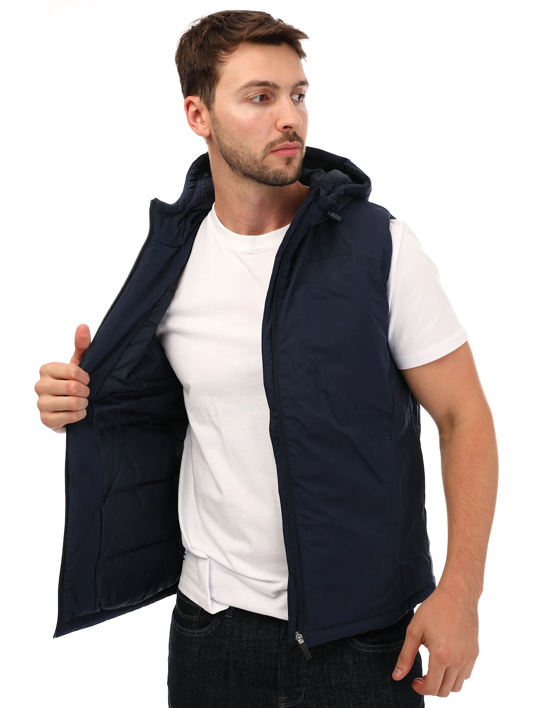 Mens Hooded Gilet