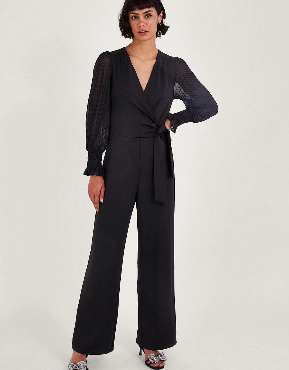 Penny Ponte Jumpsuit, 2 of 1