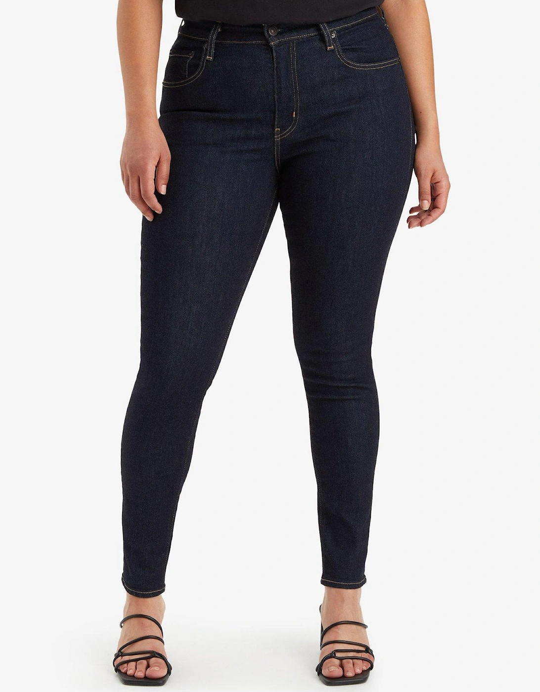 721™ High Rise Skinny Jean - Blue Wave Rinse, 3 of 2