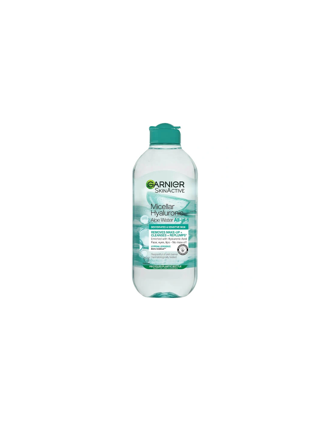 Micellar Hyaluronic Aloe Water 400ml, Cleanse and Replump - Garnier, 2 of 1