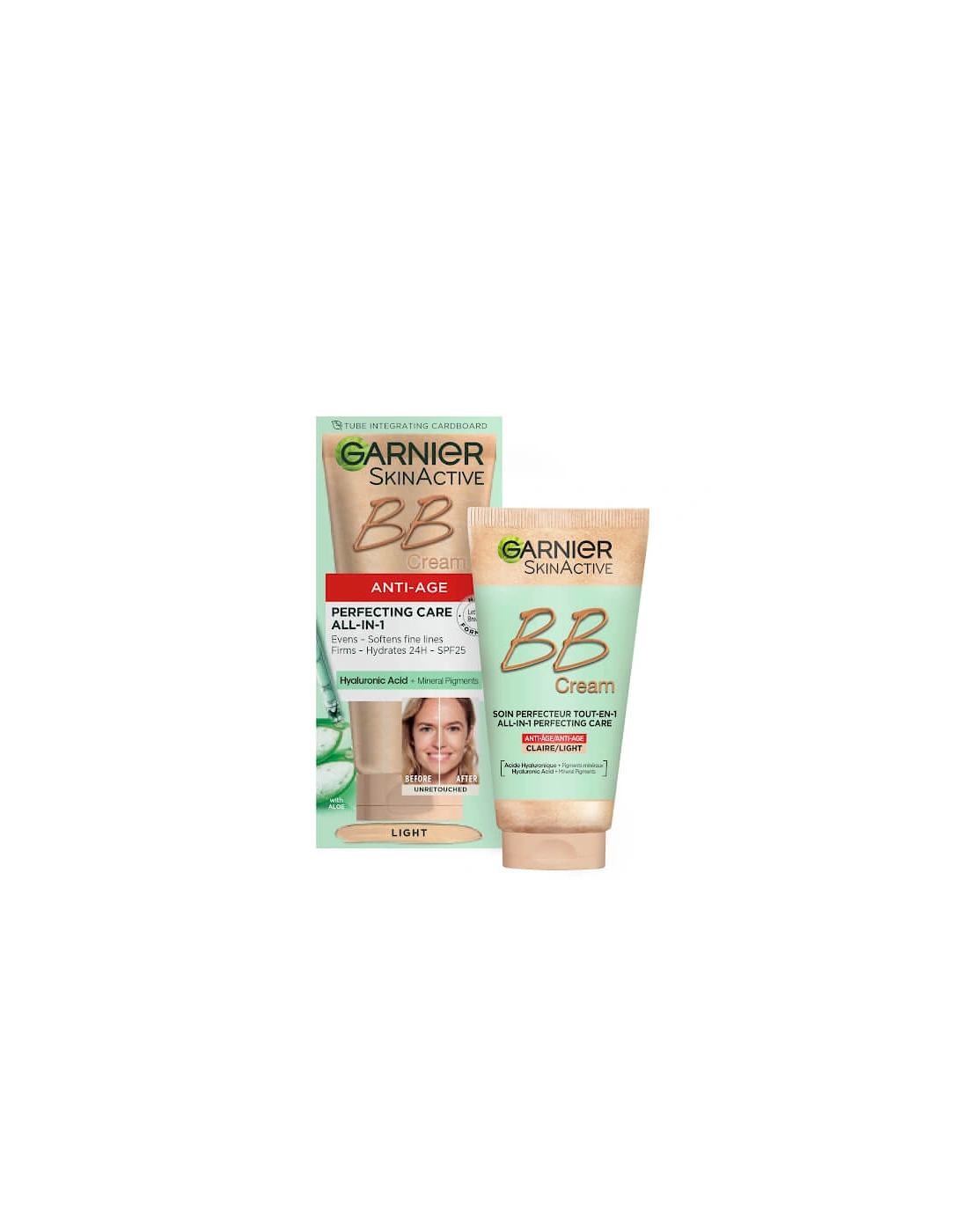 SkinActive BB Cream Anti-Aging Tinted Moisturiser SPF25 - Light, 2 of 1