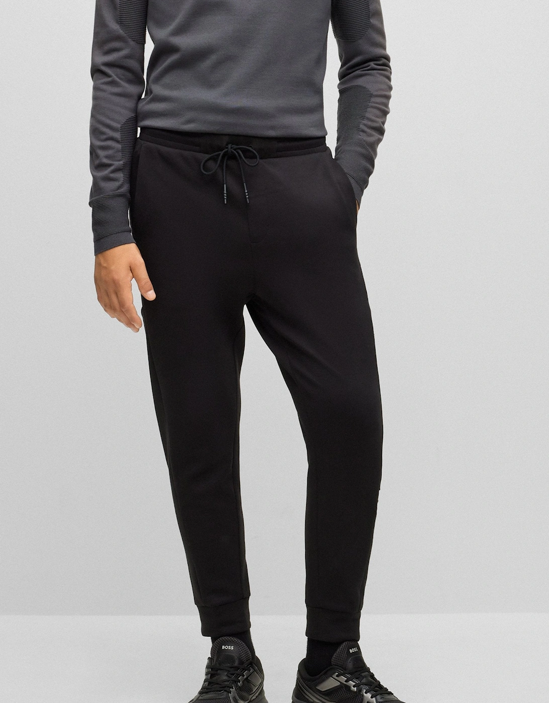 BOSS Green Helwyn Jogging Bottoms 001 Black