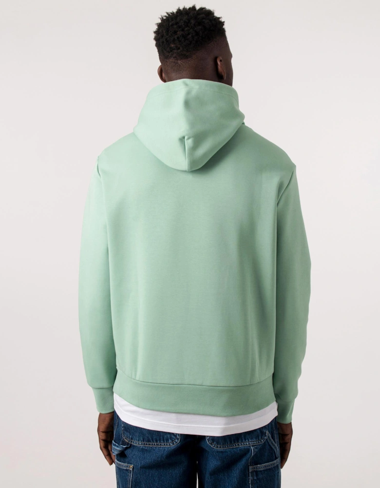 Double Knit Central Logo Hoodie