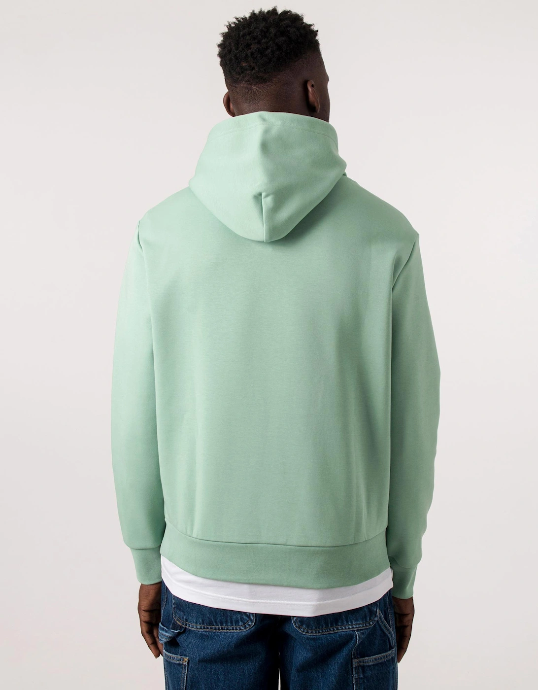 Double Knit Central Logo Hoodie